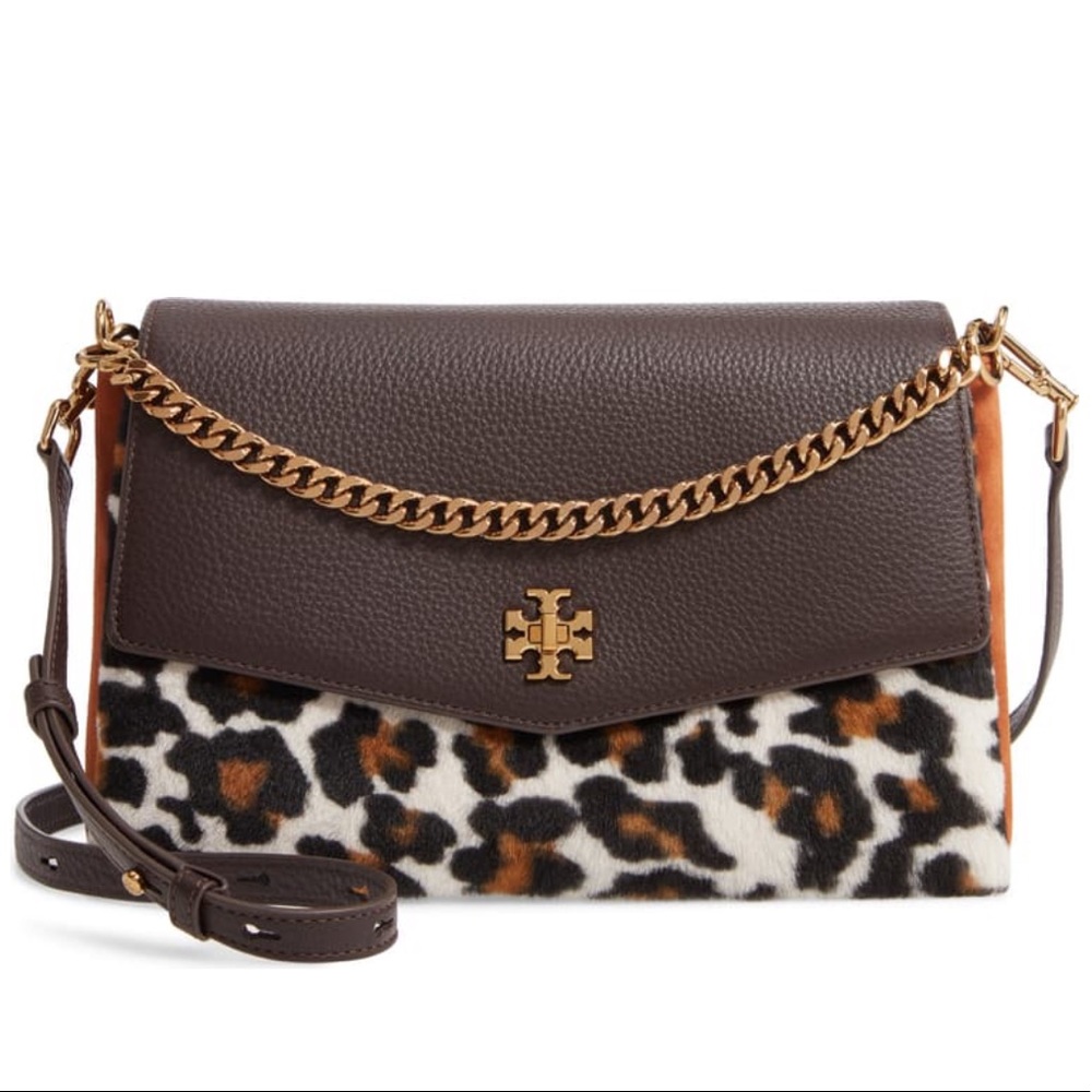 Tory Burch Kira Shearling Convertible Shoulder Bag